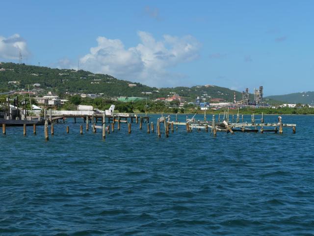 hurricane damage marina