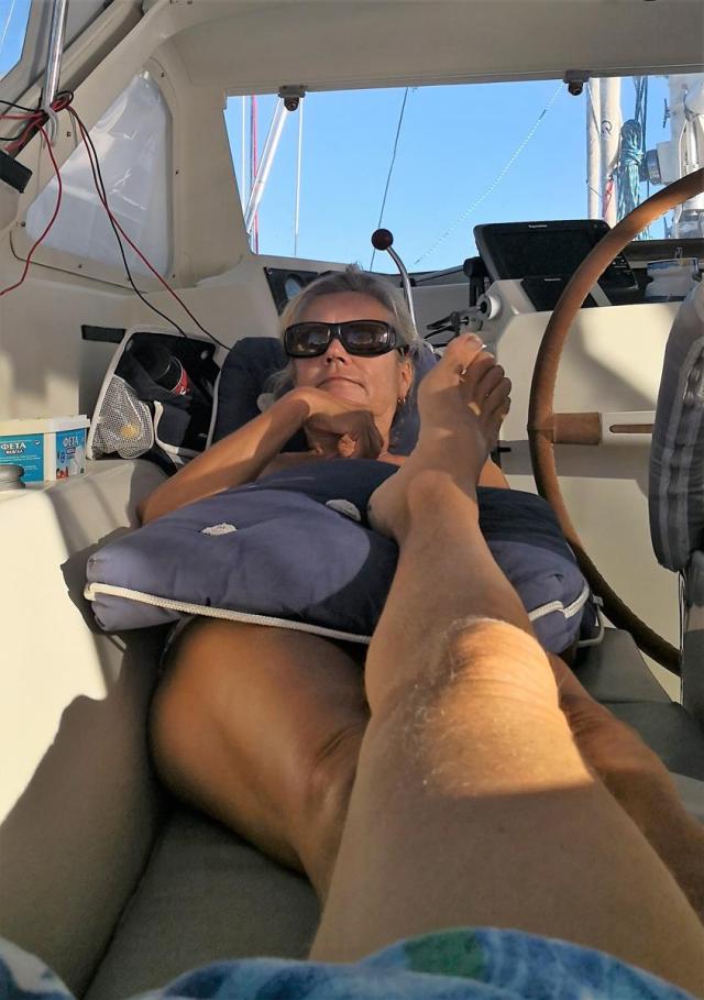 Relaxing after anchoring (Copy)